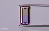 Ametrín fazetovaný oktagon 11x6,5 mm
