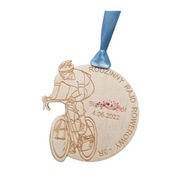Medal rower rajd rowerowy grawer