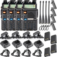 Baofeng UV-5R HTQ KRÓTKOFALÓWKA RADIOTELEFON WALKIE TALKIE SKANER Radio FM