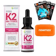 WISH Prírodný vitamín K2 MK7 FORTE ZDRAVÁ KVALITA 900 KVAPIEK 30ml PILL BOX