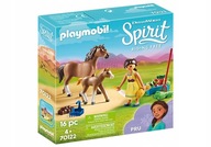 Playmobil Spirit 70122 Pru z koniem i źrebakiem