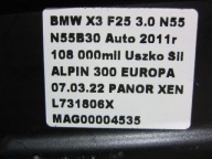 BMW X3 F25 OPARCIE bracciolo SENSATEC SCHWARZ