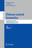 Chinese Lexical Semantics: 22nd Workshop, CLSW