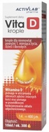 Pharma Vita D3 kvapky ActivLab 10ml ľanový olej