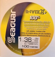 Vlasec fluorokarbón SEAGUAR InvizX 100m 0,128mm