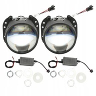 2 SZT LAMPA REFLEKTOR SOCZEWKA LED MOTOCYKL