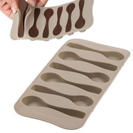 Silikónová forma čokoládových lízatiek