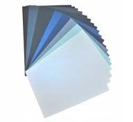 Farebný papier vystrihovačka modrá A4 - 20ark.