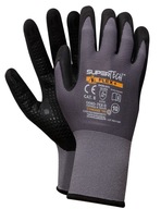 Pracovné rukavice silné SUPERTECH FLEX + veľkosť 8 - M 1 PAR