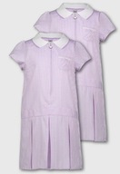 TU Fialové školské šaty 2-balenie roz 116 cm