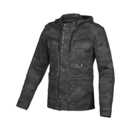 Macna Výpredaj Bunda Combat Motorcycle Jacket Black/Grey Camo Farba Čierna
