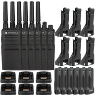 6x PROFESJONALNY RADIOTELEFON WALKIE TALKIE KRÓTKOFALÓWKA MOTOROLA XT420