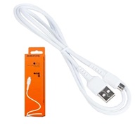 KABEL BOROFONE BX16 MICRO USB 2,4A 1M BIAŁY