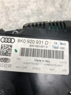 dials dials AUDI A4 B8 LIFT 8K0920931D EUROPA