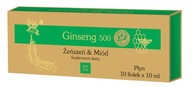 Ginseng 500 Żeń-szeń , miód (ampułki)