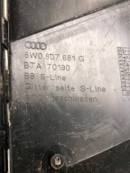 grid of a bumper left front S-LINE AUDI A4 B9 8W0807681G