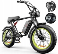 Elektrický horský bicykel EMOKO C91 17,5Ah 55KM/H 70KM 20'' 1000W zelený