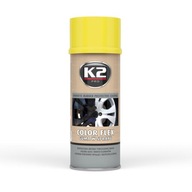 K2 color flex guma w sprayu zółta 400ml