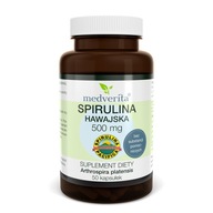 Medverita Havajská spirulina 500 mg Riasy 50 kaps