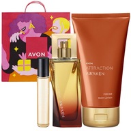 AVON ATTRACTION AWAKEN ZESTAW PREZENT NA DZIEŃ MATKI WODA PERFUMOWANA 50ML