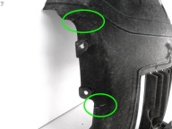 MERCEDES AMG GT R W190 14-21 mudguard front part cover left front