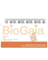 BIOGAIA PROTECTIS Probiotyczne tabletki do żucia o smaku cytrynowym 10 tabl