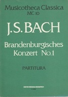 J.S. Bach Brandenburgisches Konzert No.1 Partitura