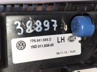 fog light light left VW TOUAREG II LIFT 14-18