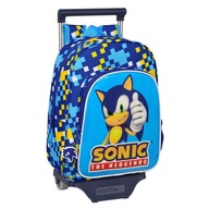 Batoh s kolieskami Sonic Speed 26 x 34 x 11 cm Nebeský