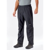 Męskie spodnie przeciwdeszczowe Rab Downpour Eco Pants black L