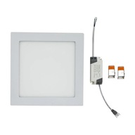 Panel LED podtynkowy Premium Downlight 18W Kwadrat 225x225 4000K 1400lm