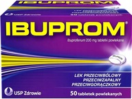 Ibuprom PRZECIWBÓLOWY 50 tabletek