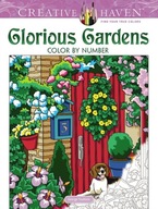 Creative Haven Glorious Gardens Color by Number