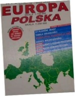Atlas drogowy. Europa, Polska - Praca zbiorowa