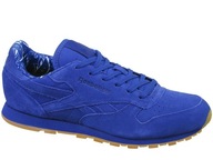 REEBOK CL CLASSIC LEATHER NIEBIESKIE BUTY SKÓRZANE