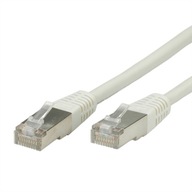 Kabel sieciowy LAN S/FTP Cat.5e wtyk RJ45 szary 1m