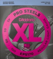 Struny D'ADDARIO ProSteels EPS170 (45-100)