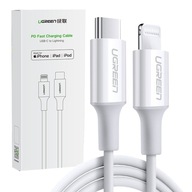 UGREEN SZYBKI KABEL USB-C LIGHTNING 20W Z MFI 1M