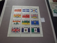 Kanada - stare znaczki arkusz