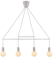 Candellux Lampa wisząca ALTO 4XE27 - biały/matowy