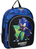 Detský batoh s veľkým predným vreckom Ježko Sonic