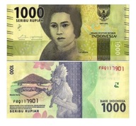 Bankovka 1000 Rupií Indonézia 2016 UNC