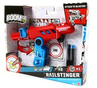 Mattel BOOMco Railstinger Pistolet na strzałki