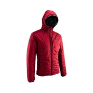 Leatt Novinka Bunda Team Jacket Ruby Farba Červená Veľkosť L (Casual)