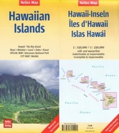 HAWAIIAN ISLANDS HAWAJE WYSPY MAPA NELLES