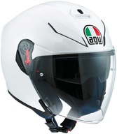 KASK MOTOCYKLOWY OTWARTY AGV K5 JET Biały Z BLENDĄ rozm. XXL