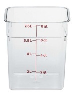 ÉTELTÁROLÓ TARTÁLY MÉRŐPOHÁRRAL 7,6 L CAMBRO