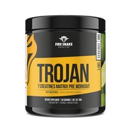 NEW FireSnake TROJAN 300g 7 KREATIN CLOUT CREATINE STACK OROTAN JABLKOVEC