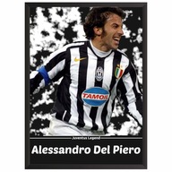 Alessandro Del Piero Juventus Plagát Obrázok s futbalistom v rámčeku Darček