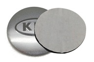 wypukłe aluminiowe naklejka emblemat do KIA 60mm